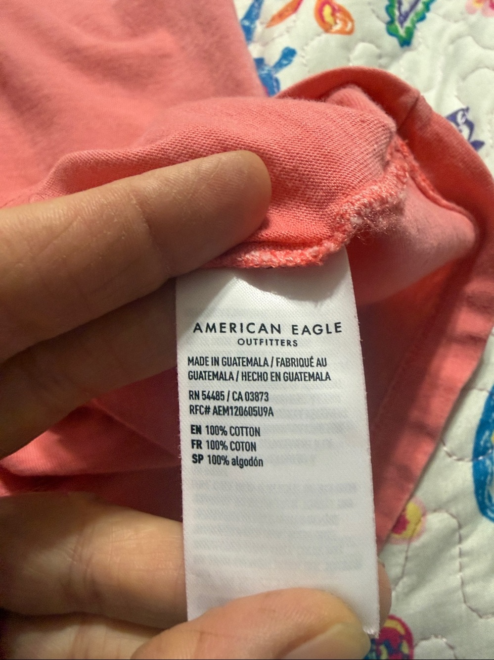 American Eagle AE Band Tee Rolling Stones Size: XS/S Neon Hippie Summer Cotton - Picture 5 of 5